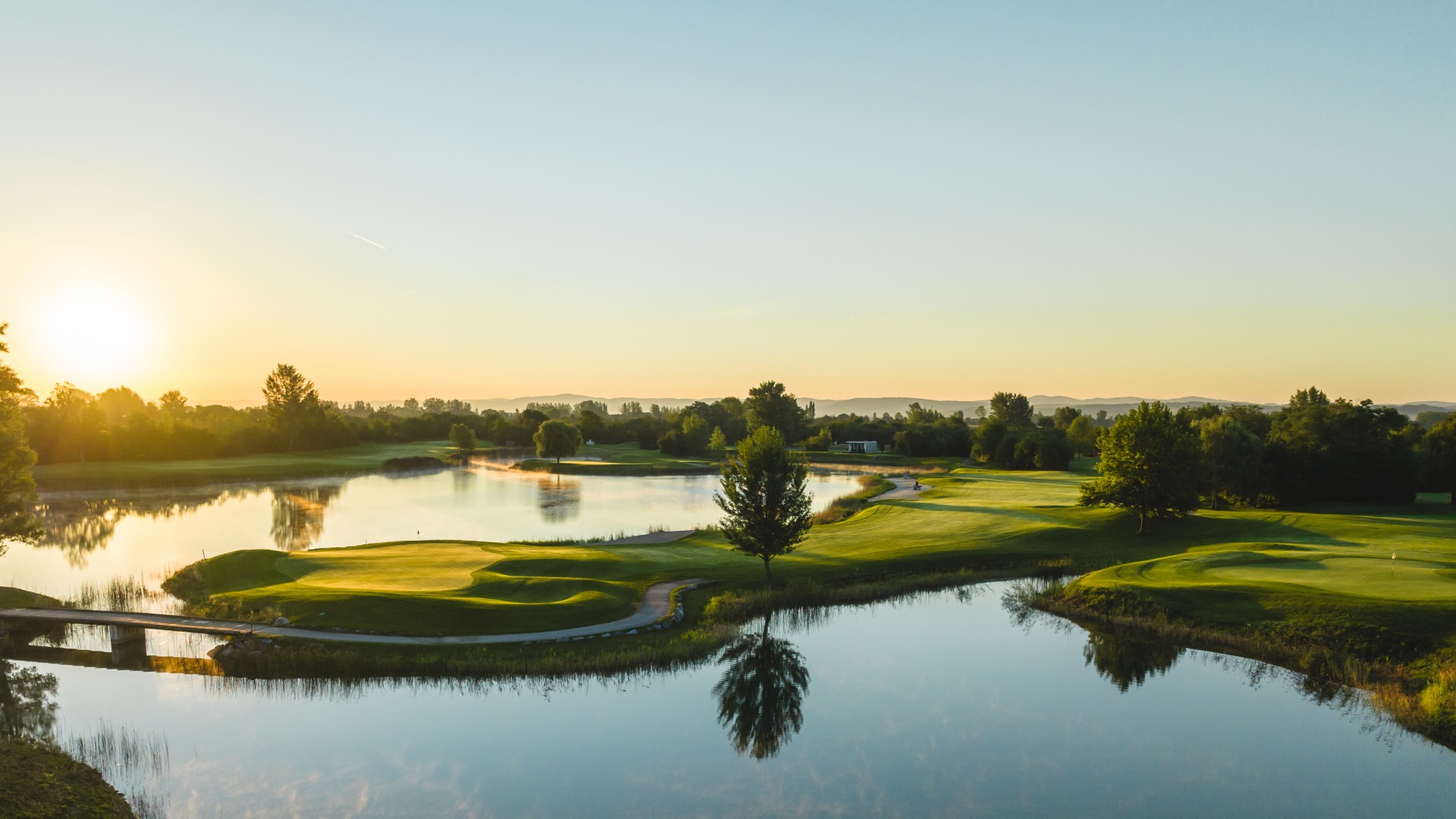 Championship golf course and resort at Diamond Country Club, Austria